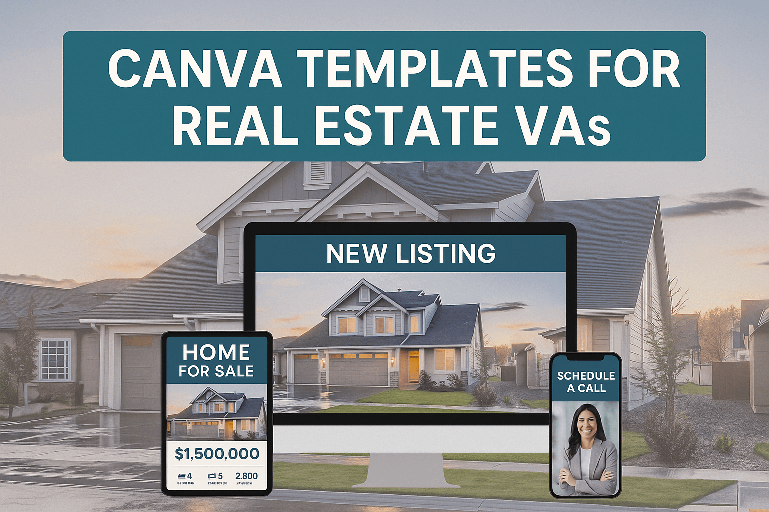 Canva Templates for Real Estate VAs​